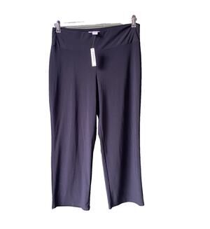White House Black Market Pants Womens Small NEW Black Stretch Crop Travel Office